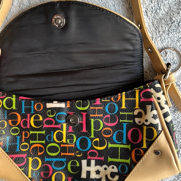 🌈Multicoloured HOPE Mini Handbag/Purse - Picture 8 of 11